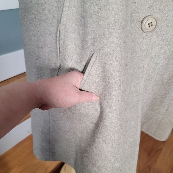 Vintage Lilli Ann Collections Wool Cape Structured Size see measurements - Picture 6 of 16